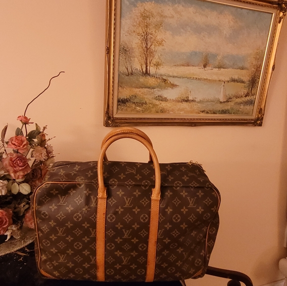100% Authentic Louis Vuitton Monogram Sirius 45 Travel Hand Bag - Picture 2 of 16